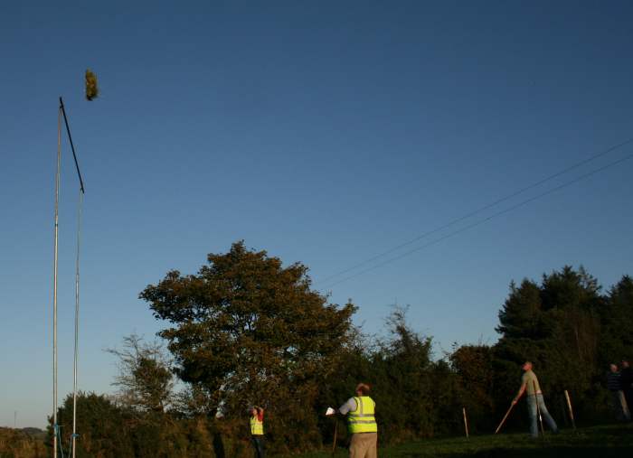 Sheaf tossing