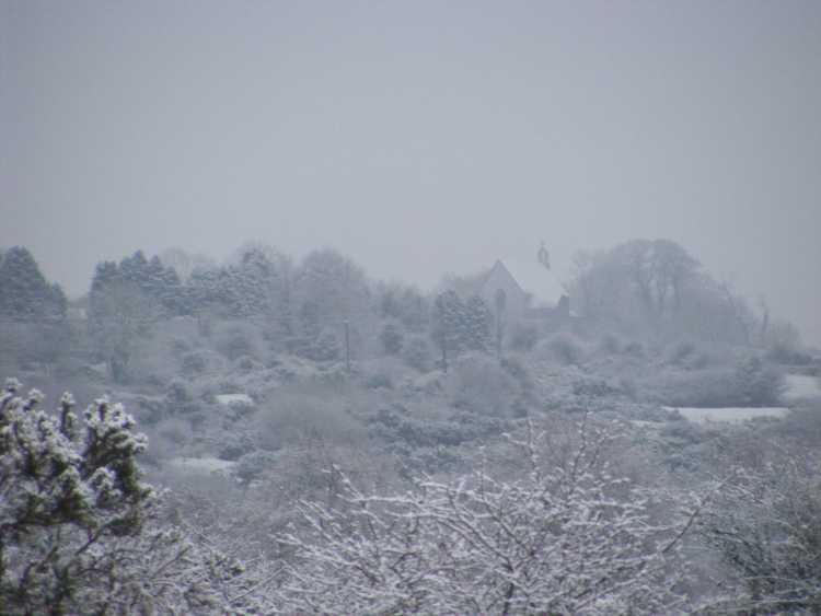Cooldorrihy church in the snow